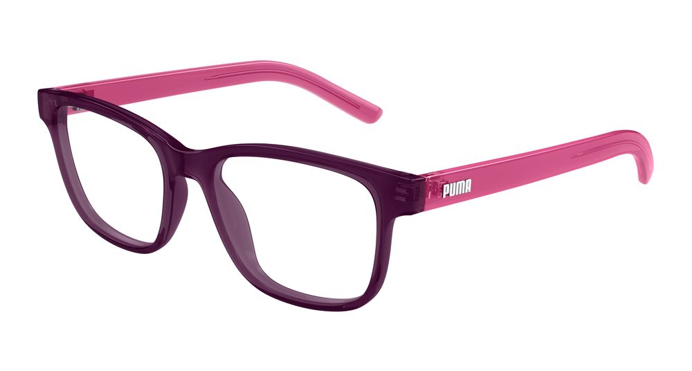 Puma PJ0085O-004 RECTANGULAR / SQUARED Optical Frame - Burgundy