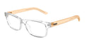 Puma PJ0086O-008 RECTANGULAR / SQUARED Optical Frame - Crystal