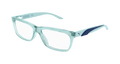Puma PJ0058O-005 RECTANGULAR / SQUARED Optical Frames - Light Blue