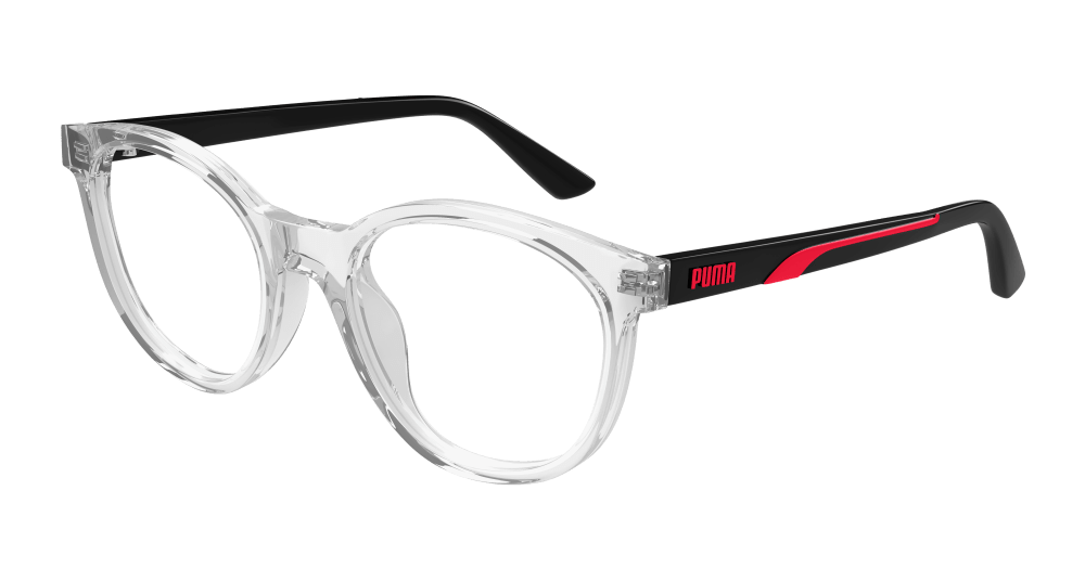 Puma PJ0078O-003 ROUND/OVAL/PANTHOS Optical Frame - Crystal