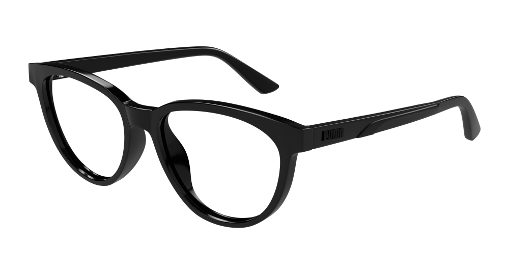 Puma PJ0079O-001 ROUND/OVAL/PANTHOS Optical Frame - Black