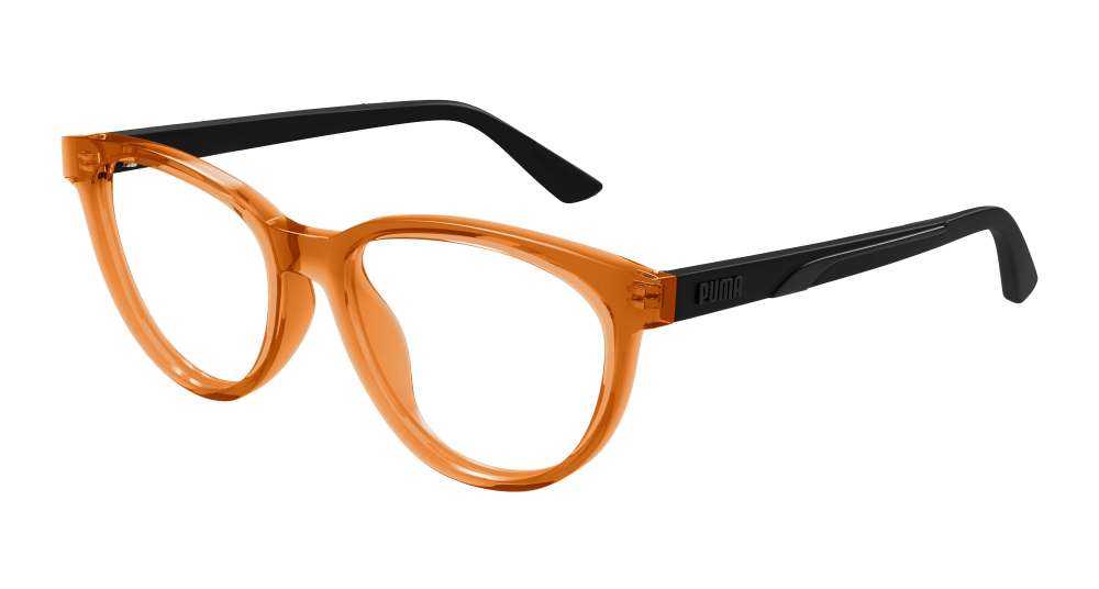 Puma PJ0079O-004 ROUND/OVAL/PANTHOS Optical Frame - Orange