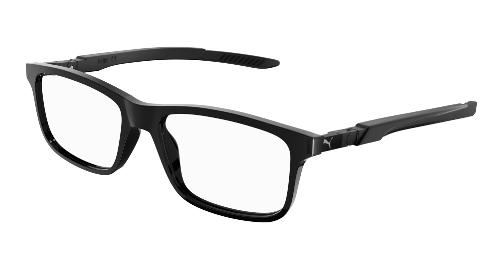 Puma PU0362O-001 Mens RECTANGULAR / SQUARED Optical Frame - Black