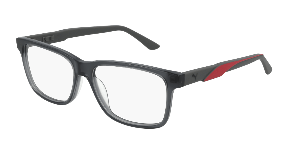 Puma PU0341O-004 Mens RECTANGULAR / SQUARED Optical Frame - Grey