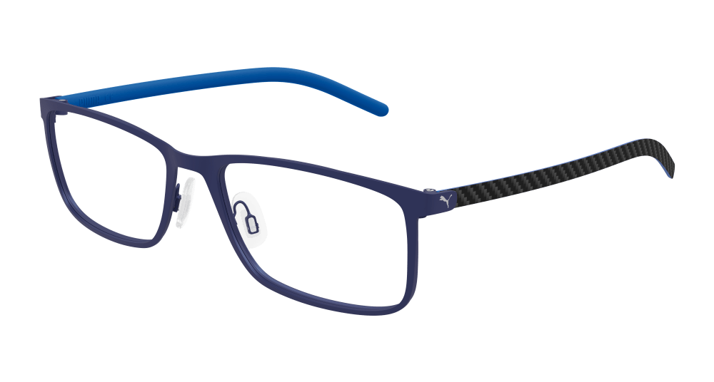 Puma PU0490O-004 Mens Optical Frame - Blue