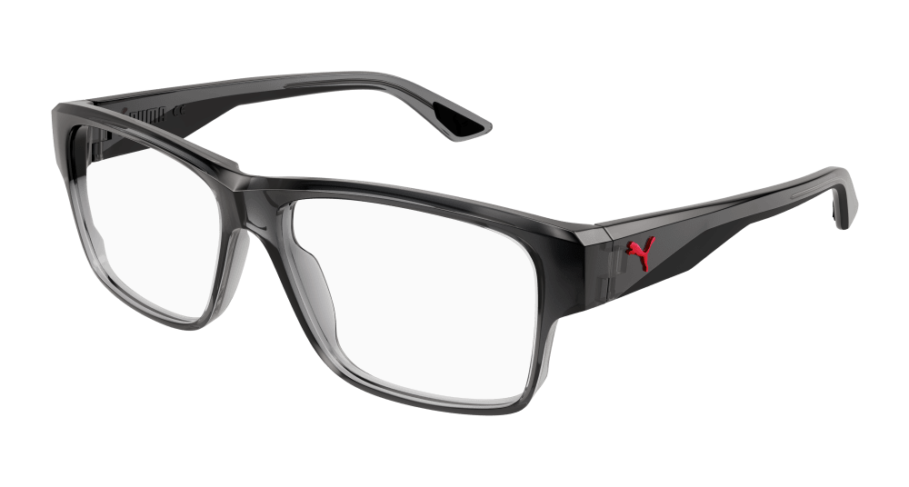 Puma PU0408O-003 Mens RECTANGULAR / SQUARED Optical Frame - Grey