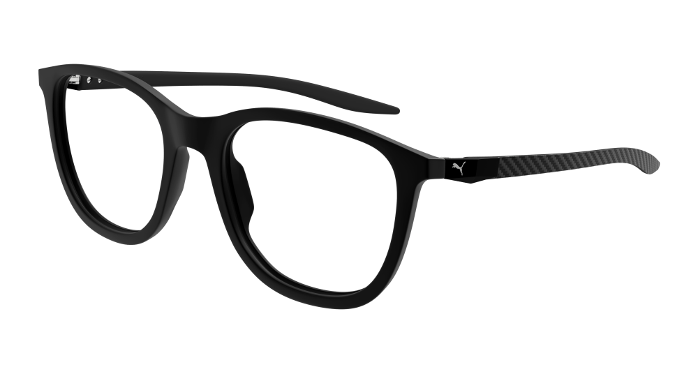 Puma PU0458O-002 Mens RECTANGULAR / SQUARED Optical Frame - Black