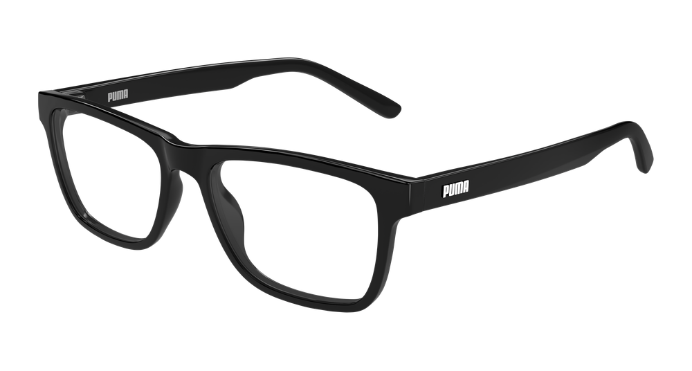 Puma PU0547O-001 Mens RECTANGULAR / SQUARED Optical Frame - Black