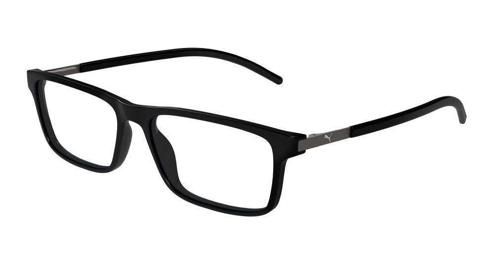 Puma PU0510O-001 Mens RECTANGULAR / SQUARED Optical Frame - Black