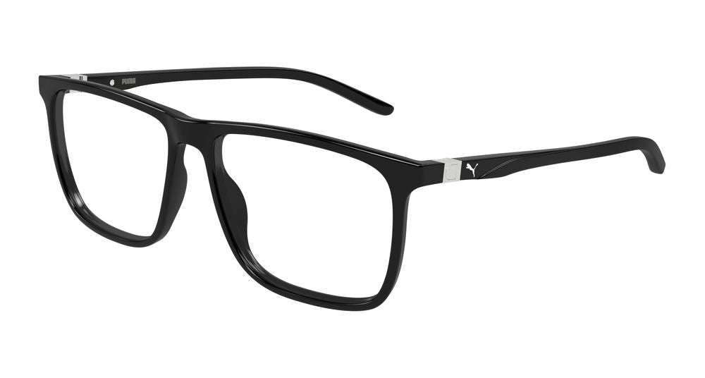Puma PU0537O-006 Mens RECTANGULAR / SQUARED Optical Frame - Black