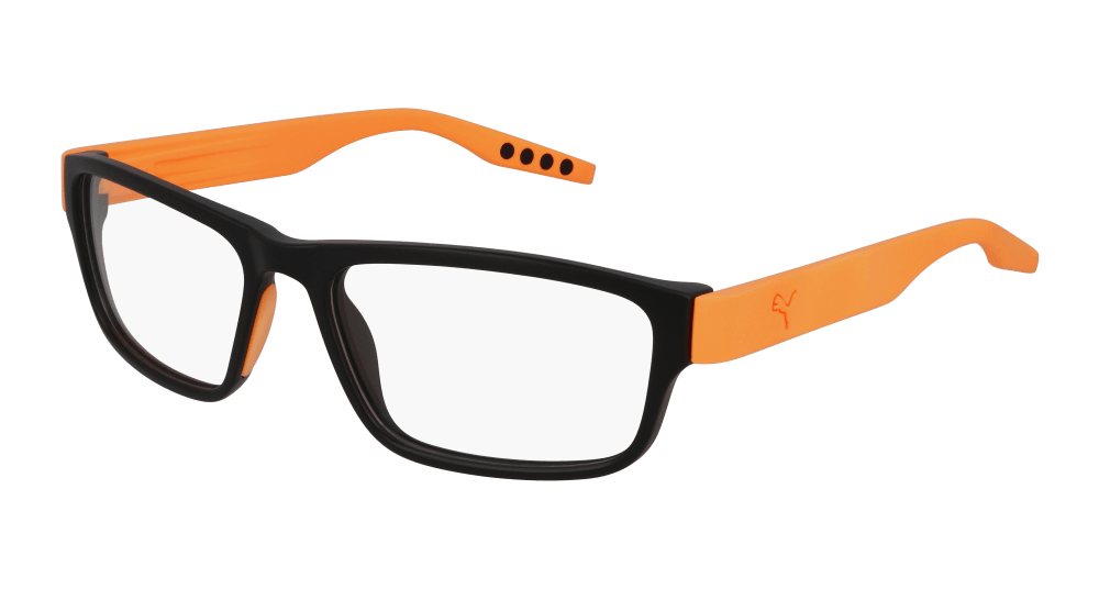 Multi-brand PU0273O-004 Mens RECTANGULAR / SQUARED Optical Frame - Black