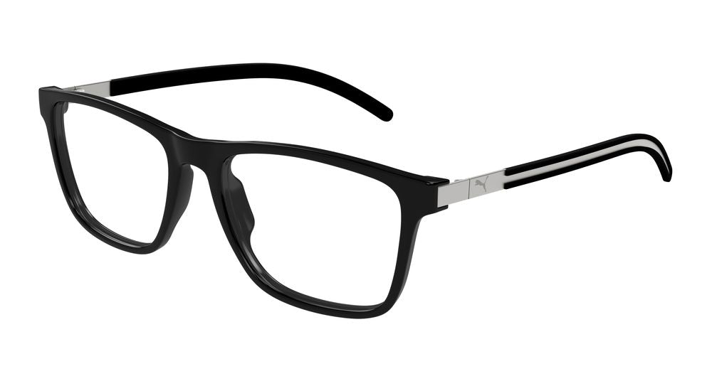Puma PU0511O-001 Mens RECTANGULAR / SQUARED Optical Frame - Black