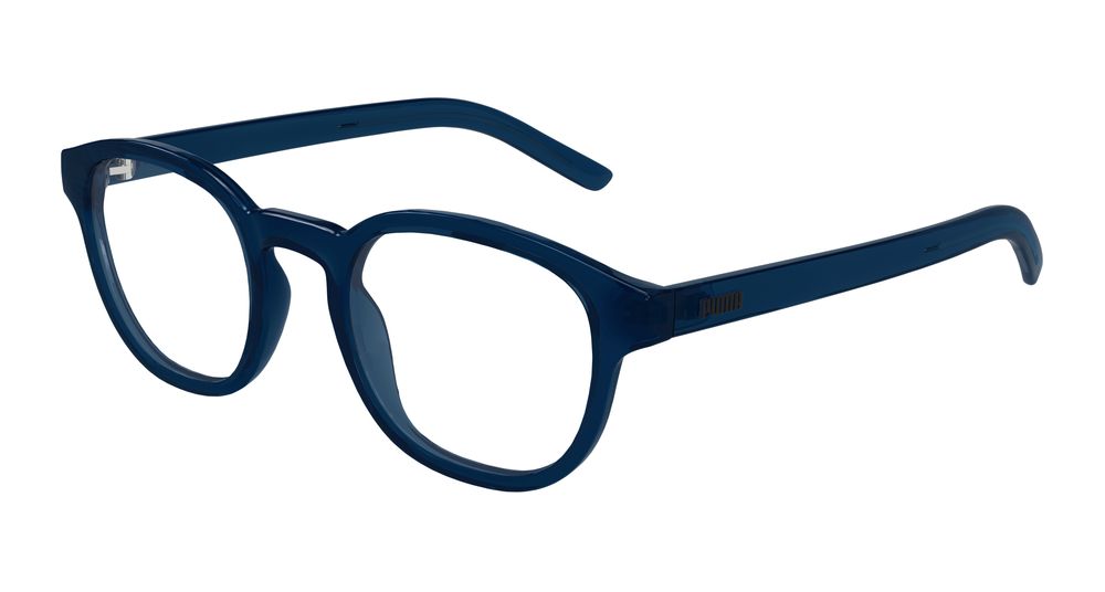 Puma PU0516O-003 Mens ROUND/OVAL/PANTHOS Optical Frame - Blue
