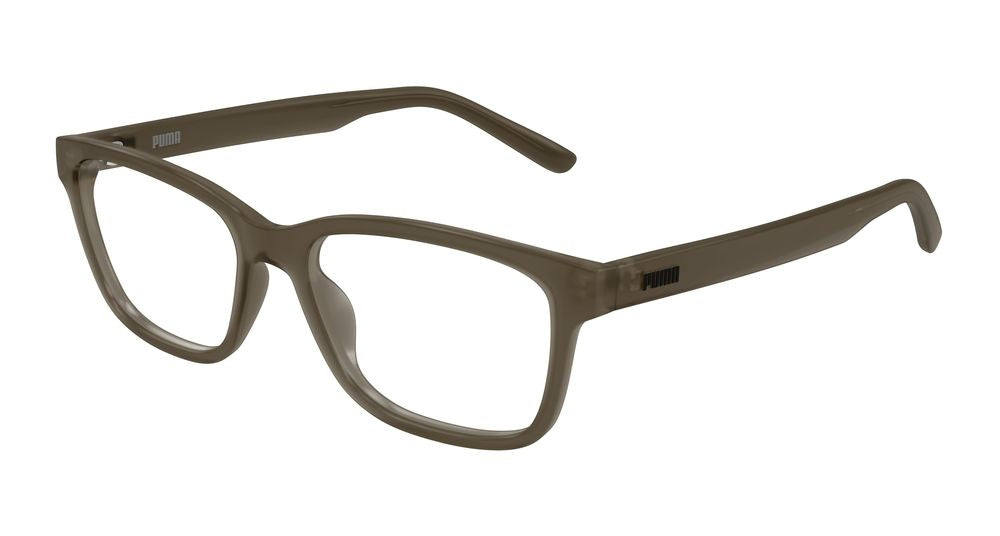 Puma PU0529O-005 Mens RECTANGULAR / SQUARED Optical Frame - Brown