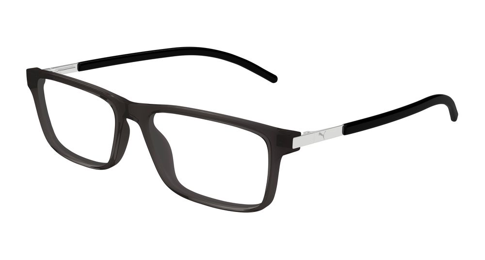 Puma PU0510O-002 Mens RECTANGULAR / SQUARED Optical Frame - Grey