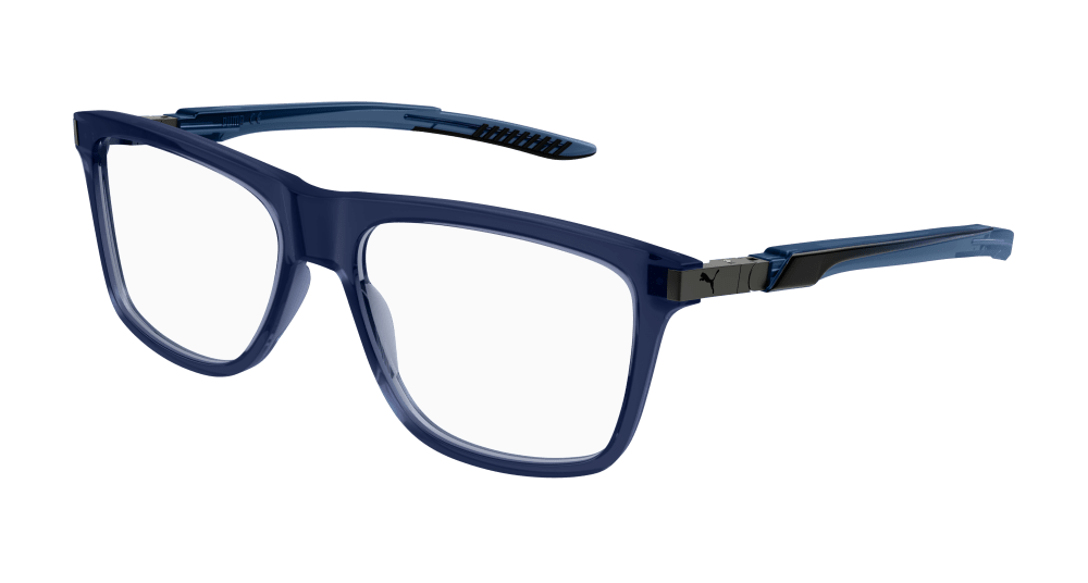 Puma PU0379O-002 Mens RECTANGULAR / SQUARED Optical Frame - Grey