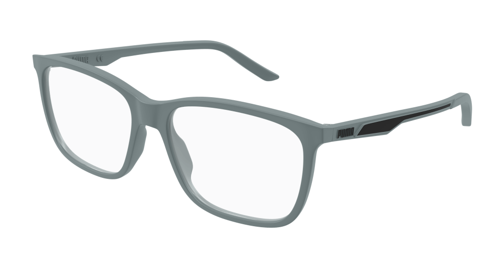 Puma PU0387O-003 Mens RECTANGULAR / SQUARED Optical Frame - Grey