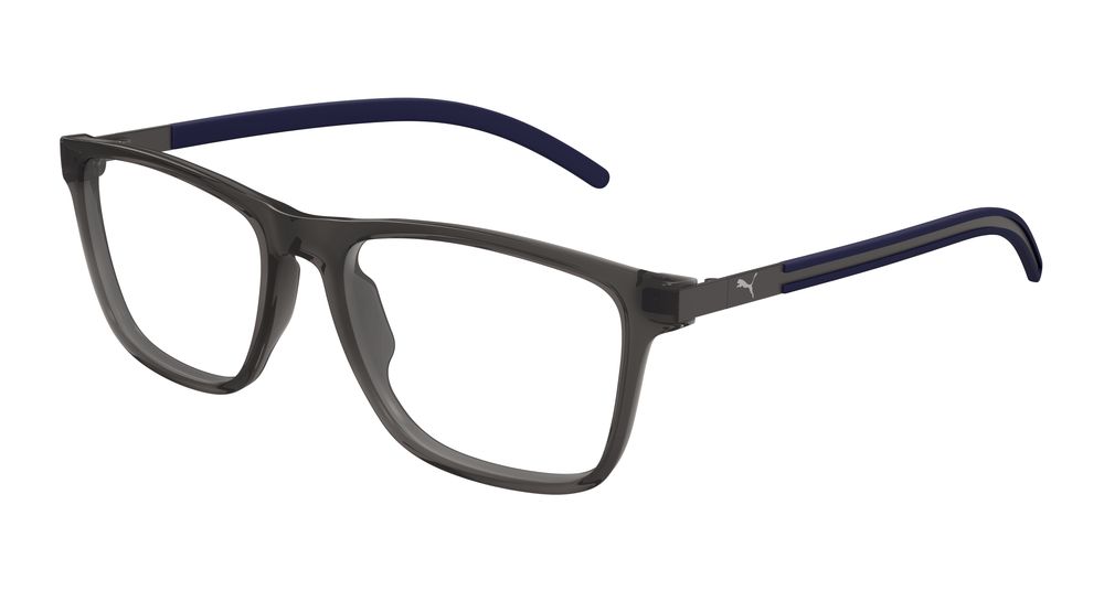 Puma PU0511O-004 Mens RECTANGULAR / SQUARED Optical Frame - Grey