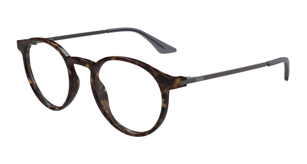 Puma PU0524O-003 Mens ROUND/OVAL/PANTHOS Optical Frame - Havana