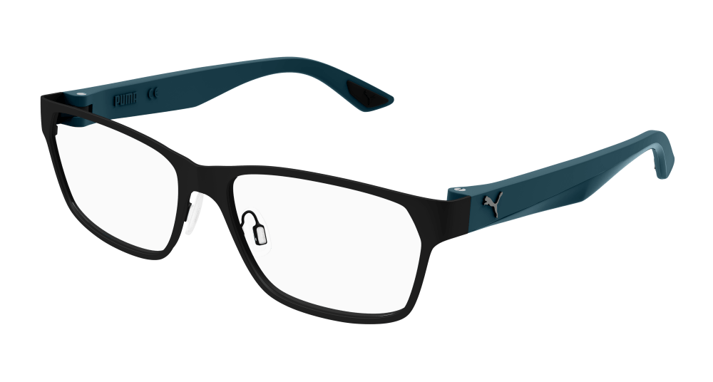 Multi-brand PU0407O-003 Mens RECTANGULAR / SQUARED Optical Frame - Black