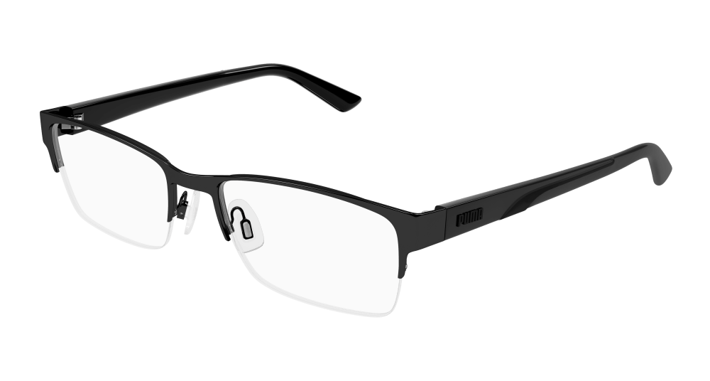 Puma PU0472O-006 Mens RECTANGULAR / SQUARED Optical Frame - Black