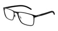 Puma PU0512O-001 Mens RECTANGULAR / SQUARED Optical Frame - Black