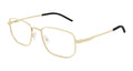 Puma PU0532O-004 Mens RECTANGULAR / SQUARED Optical Frame - Gold