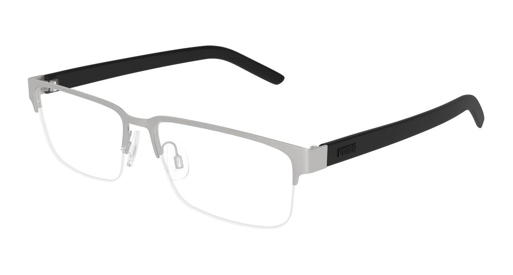 Puma PU0519O-002 Mens RECTANGULAR / SQUARED Optical Frames - Ruthenium