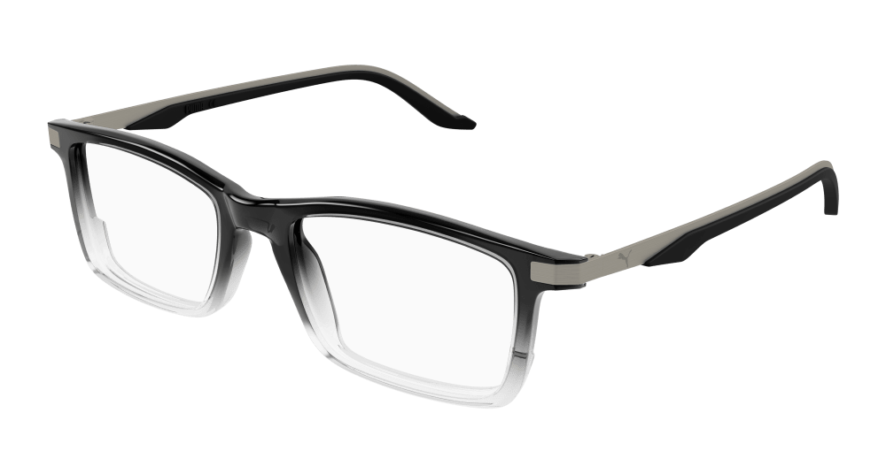 Puma PU0410O-004 Mens RECTANGULAR / SQUARED Optical Frame - Black