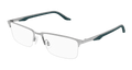 Puma PU0413O-003 Mens RECTANGULAR / SQUARED Optical Frame - Ruthenium