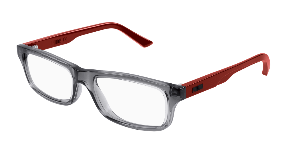 Puma PJ0071OA-004 RECTANGULAR / SQUARED Optical Frame - Grey