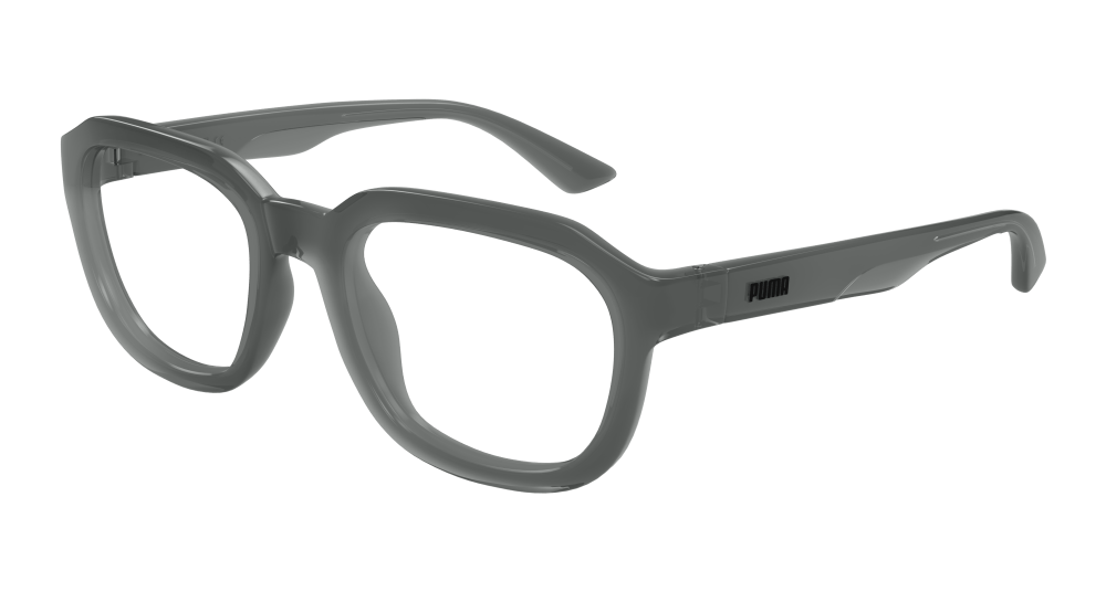 Puma PU0464O-001 RECTANGULAR / SQUARED Optical Frame - Grey