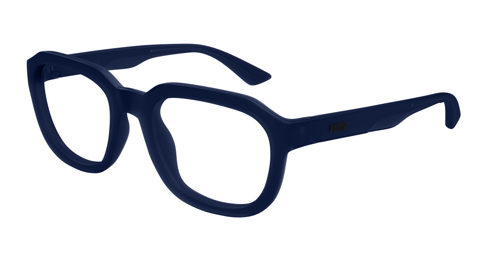 Puma PU0464O-002 RECTANGULAR / SQUARED Optical Frame - Blue