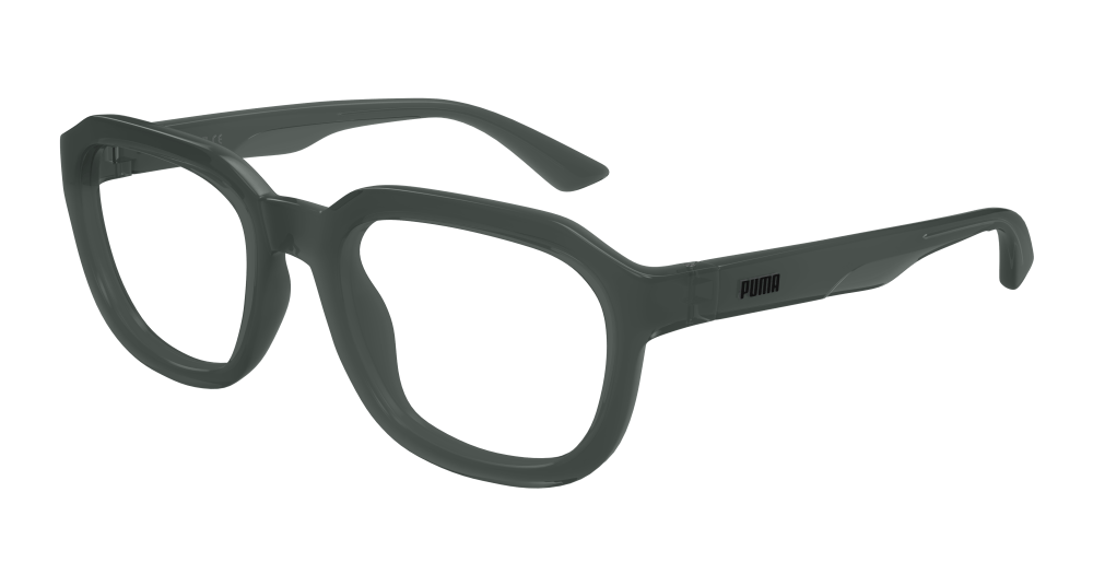 Puma PU0464O-004 RECTANGULAR / SQUARED Optical Frame - Grey