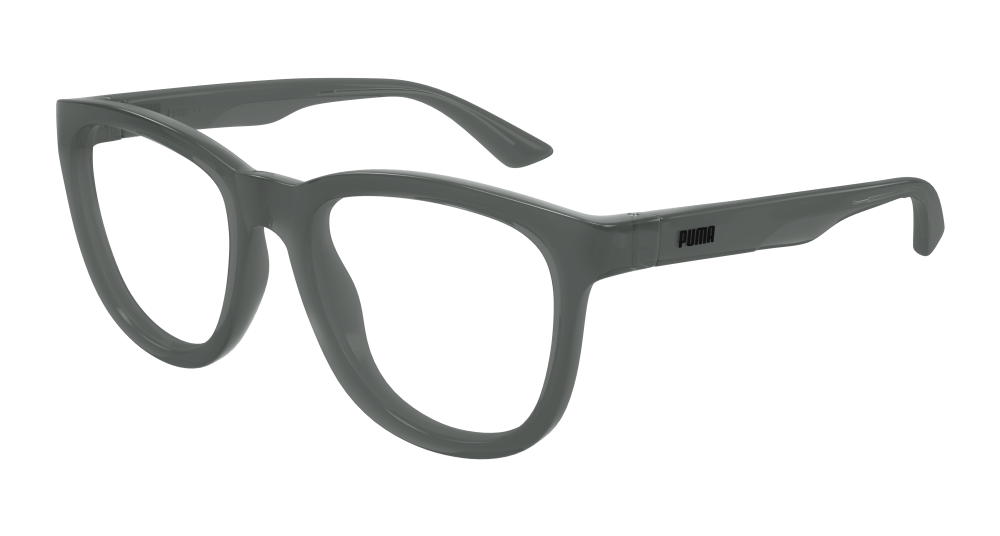 Puma PU0465O-001 RECTANGULAR / SQUARED Optical Frame - Grey