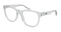 Puma PU0465O-002 RECTANGULAR / SQUARED Optical Frame - Crystal