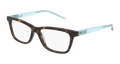 Multi-brand PE0128O-002 Womens RECTANGULAR / SQUARED Optical Frame - Havana