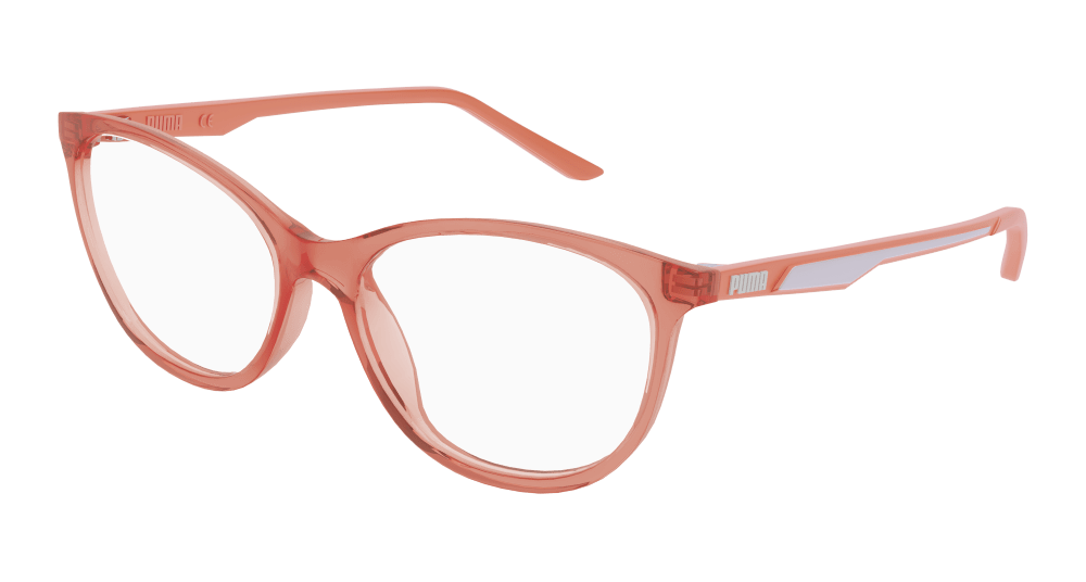 Multi-brand PU0372O-004 Womens ROUND/OVAL/PANTHOS Optical Frame - Orange