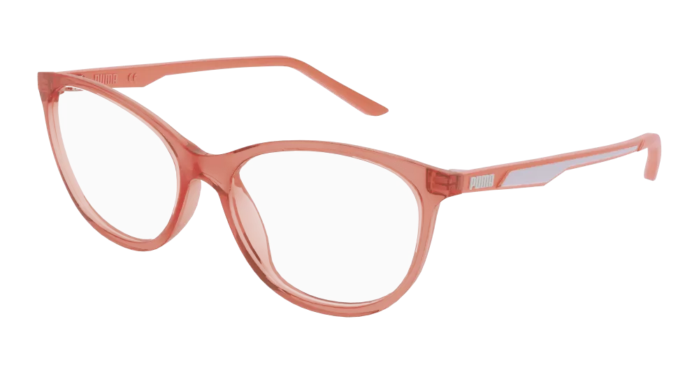 Puma PU0372O-004 Womens ROUND/OVAL/PANTHOS Optical Frames - Orange