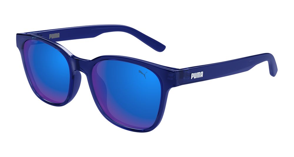 Puma PJ0087S-004 RECTANGULAR / SQUARED Sunglasses - Blue