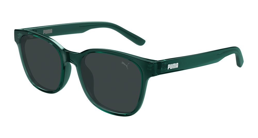 Puma PJ0087S-002 RECTANGULAR / SQUARED Sunglasses - Green