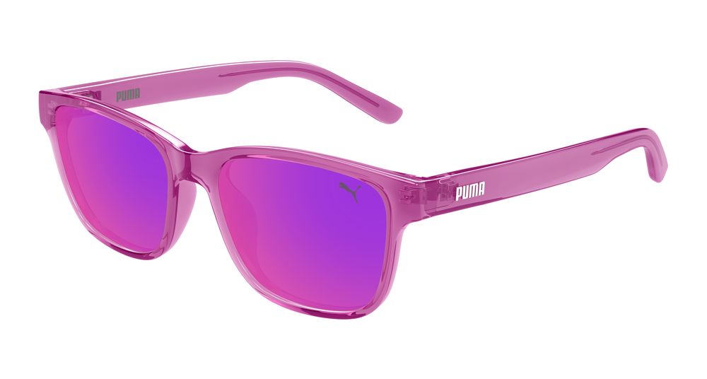 Puma PJ0088S-005 RECTANGULAR / SQUARED Sunglasses - Pink