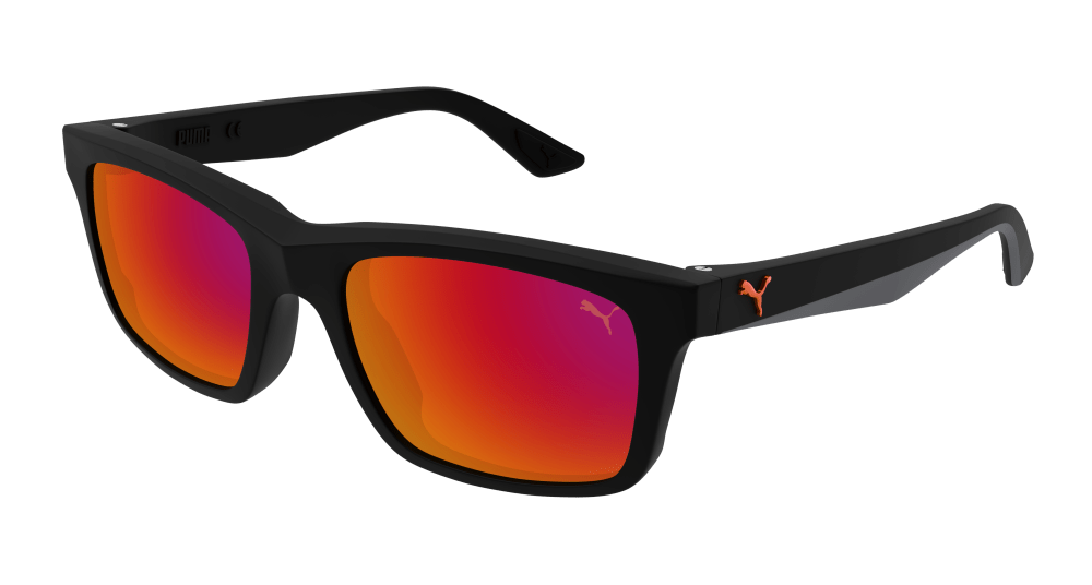 Puma PU0402S-004 Mens RECTANGULAR / SQUARED Sunglasses - Black