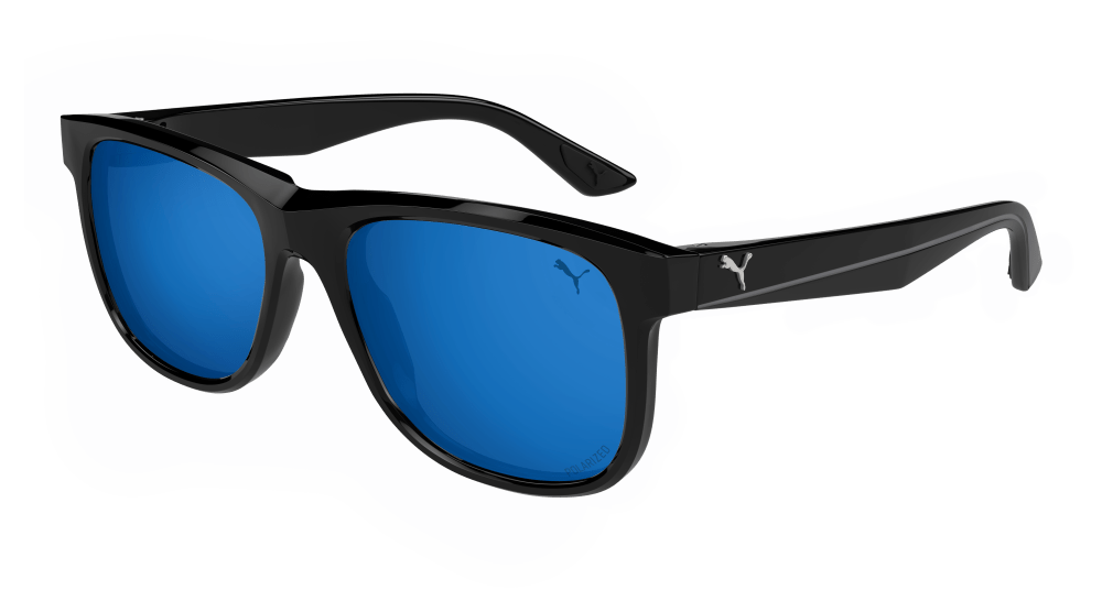 Puma PU0442S-002 Mens RECTANGULAR / SQUARED Sunglasses - Black