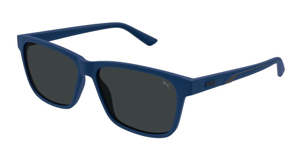 Puma PU0467S-003 Mens RECTANGULAR / SQUARED Sunglasses - Blue