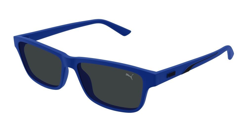 Puma PU0469S-003 Mens RECTANGULAR / SQUARED Sunglasses - Blue
