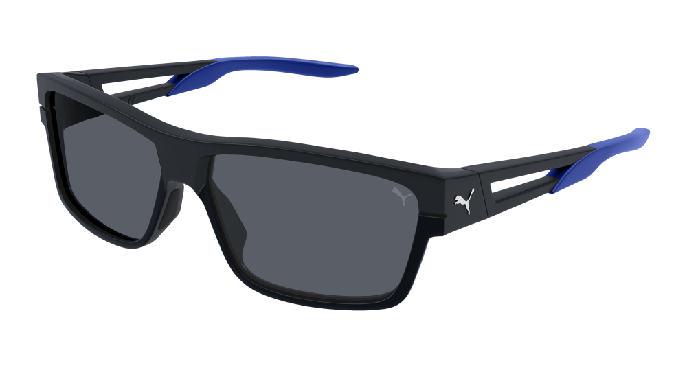 Puma PU0327S-003 Mens RECTANGULAR / SQUARED Sunglasses - Blue