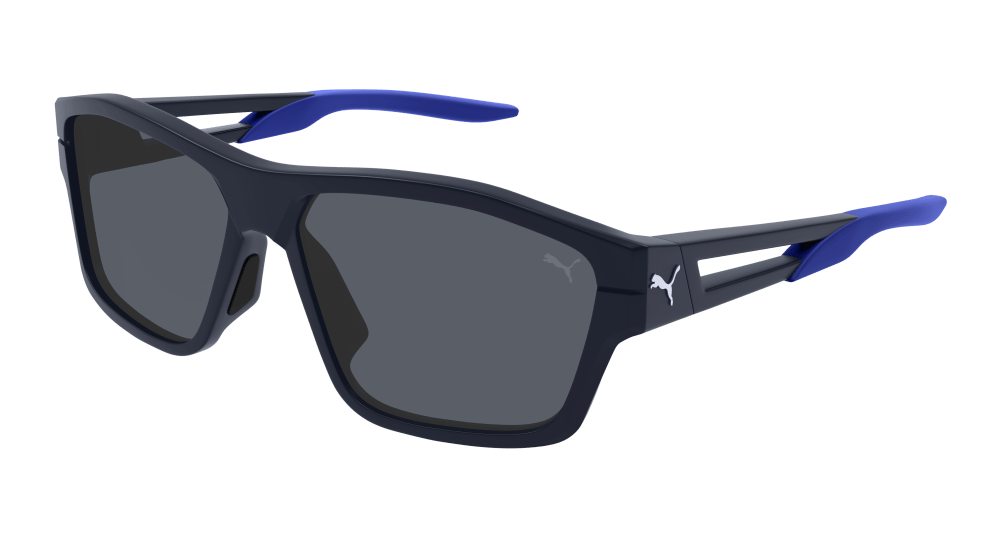 Puma PU0328S-004 Mens RECTANGULAR / SQUARED Sunglasses - Blue