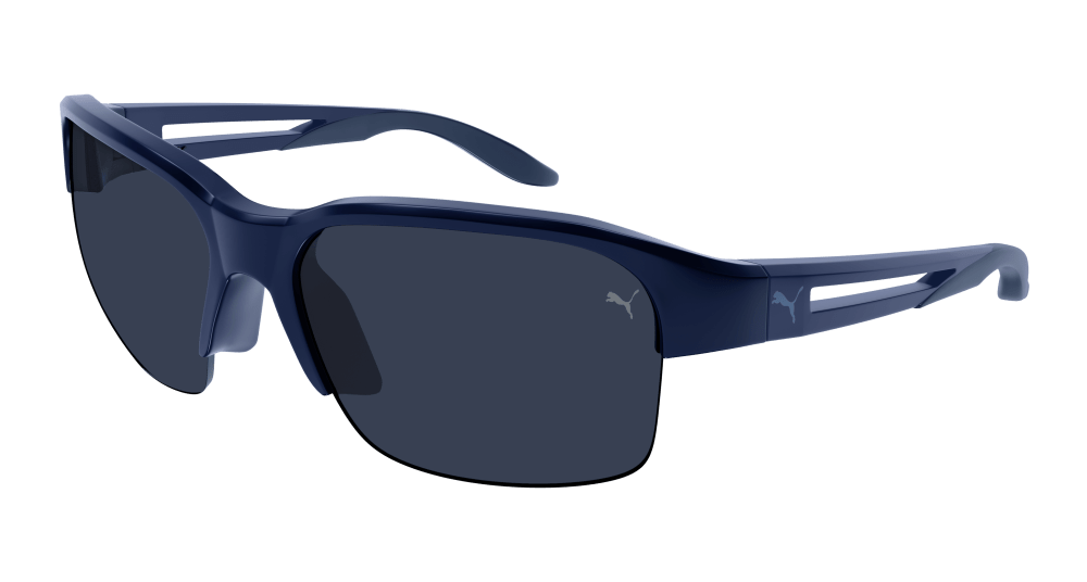 Puma PU0352S-003 Mens RECTANGULAR / SQUARED Sunglasses - Blue