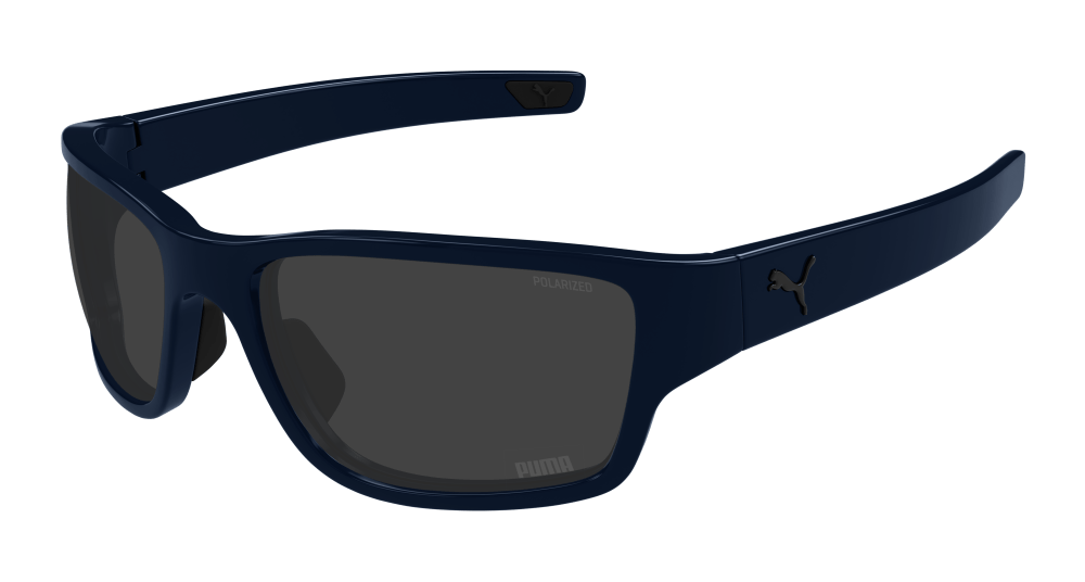 Puma PU0482S-005 Mens Sunglasses - Blue